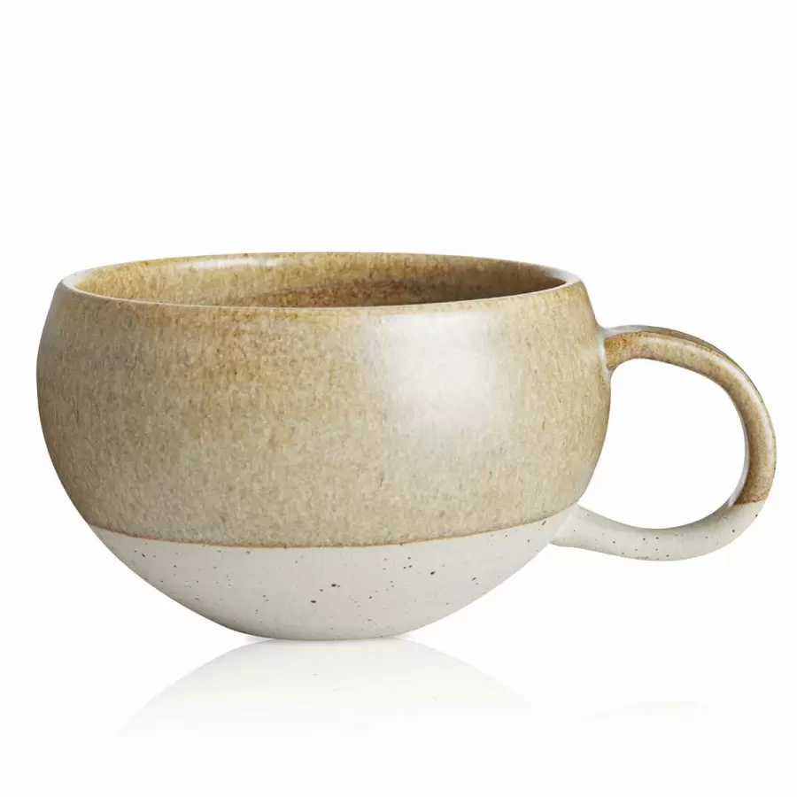 Vangs Keramiske Værksted - Hånddrejet  kop med hank