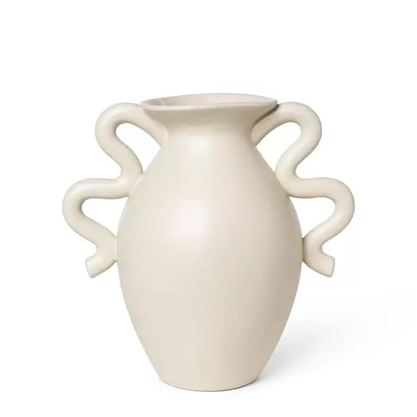 ferm LIVING - Vase Verso, Cream