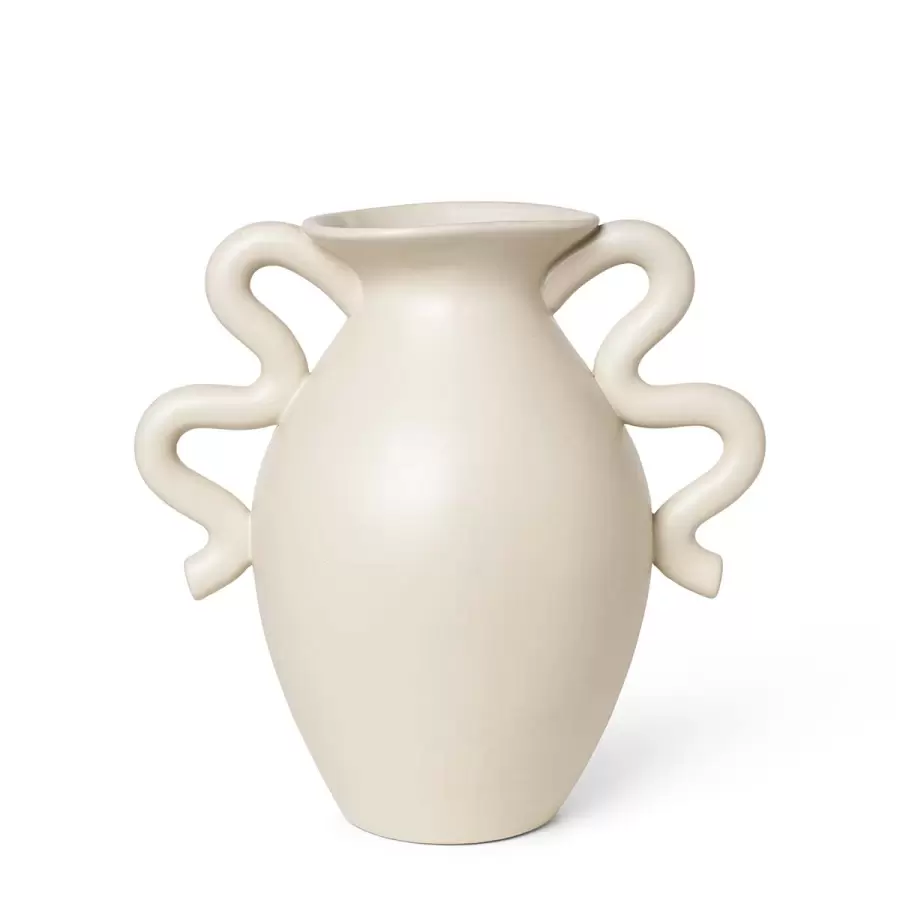 ferm LIVING - Vase Verso, Cream