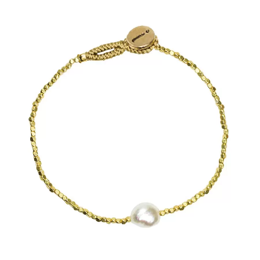 IBU Jewels - Armbånd Peggy, Queen Pearl