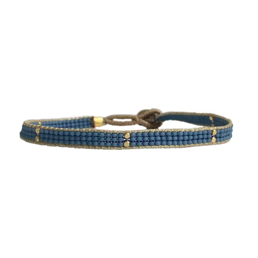 IBU Jewels - Armbånd Jill Solid, Royal Blue