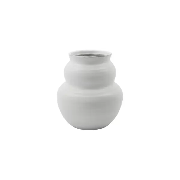 House Doctor - Vase Juno, Hvid Ø:17*19