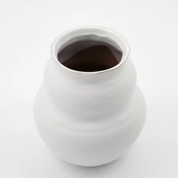 House Doctor - Vase Juno, Hvid Ø:17*19