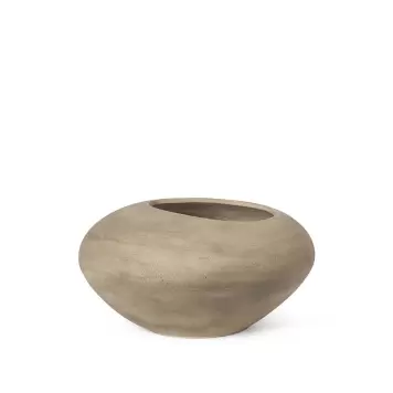 Ferm Living - Dodu Pot Lav, Brun - Hent selv