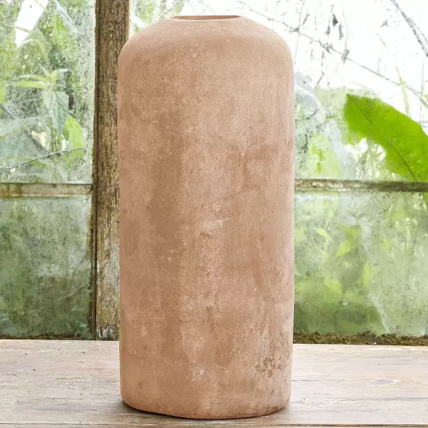 B Green - Vase Kate, Antik Terracotta Ø20*57 - Hent selv