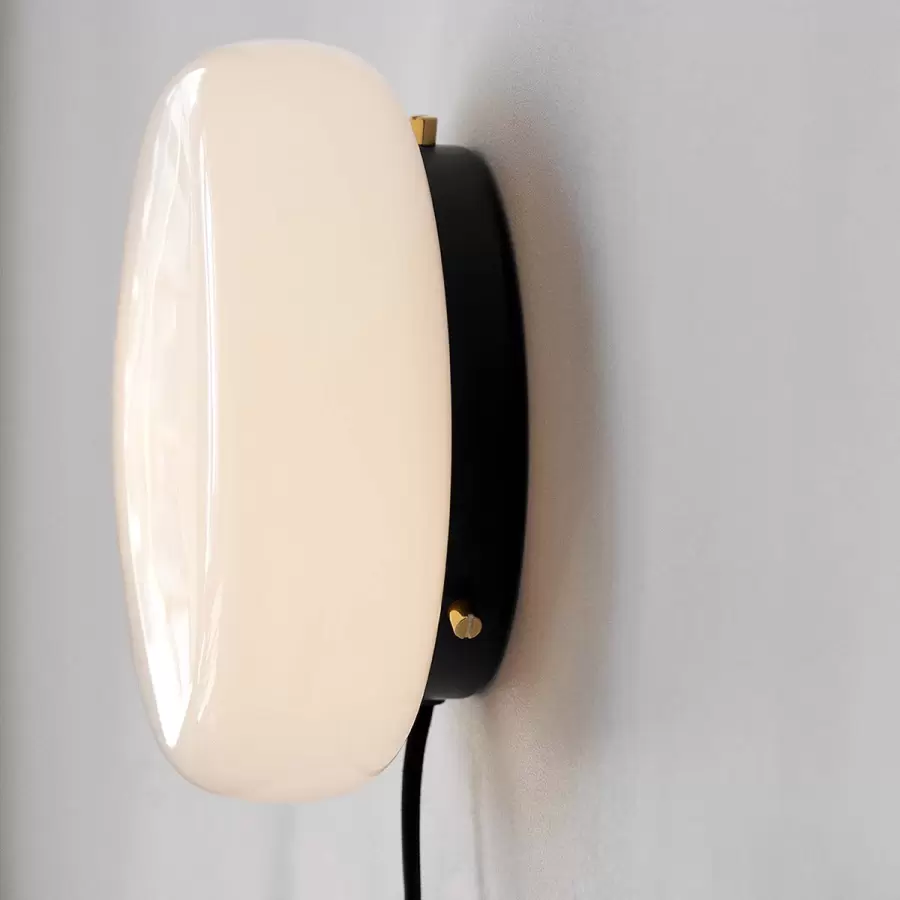 Gejst - Opal Væglampe, Hvid