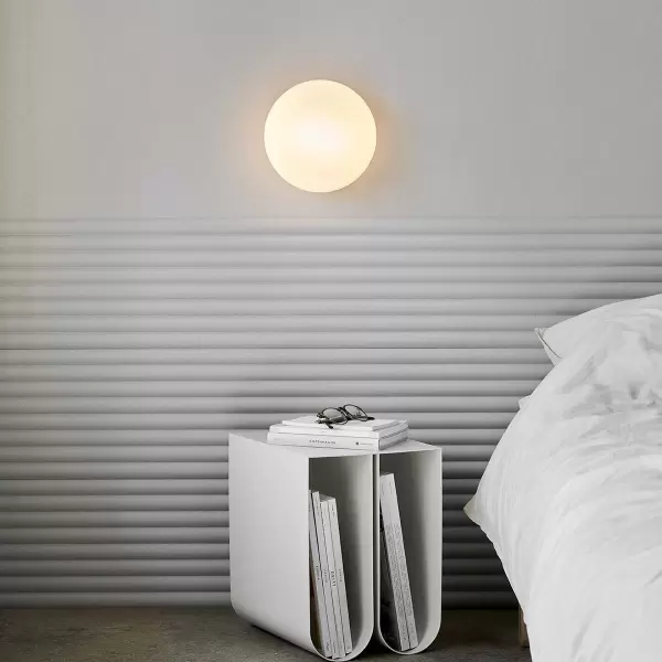 Gejst - Opal Væglampe, Hvid