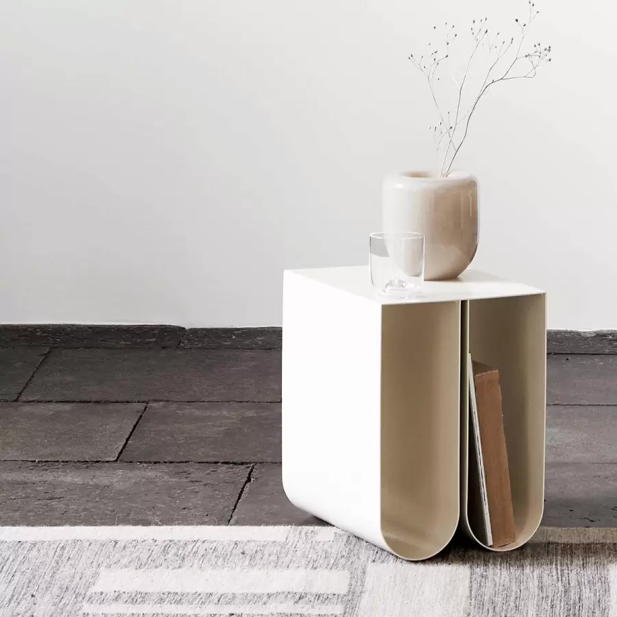 Kristina Dam - Vase Opal, Beige Ø14*16