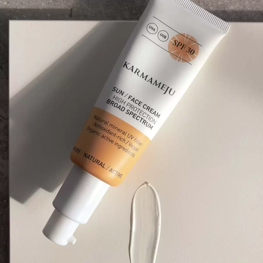 Karmameju - Solcreme til ansigtet SPF 30