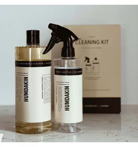 HUMDAKIN - Kit 2 dele - Rengøringsmiddel og rengøringsspray