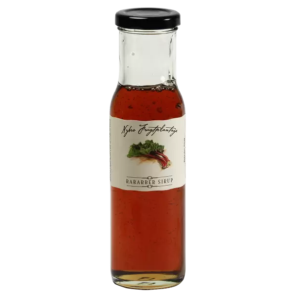 Nybro Frugtplantage - Rabarbersirup 250 ml.