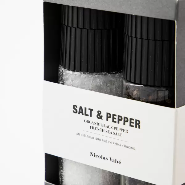Nicolas Vahé - Gaveæske Salt og Øko Peber 60+120g.