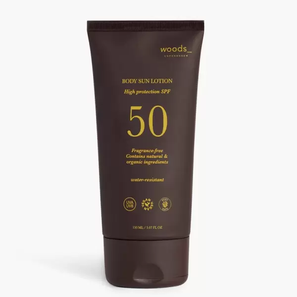 WOODS COPENHAGEN - Body Sunlotion SPF 50