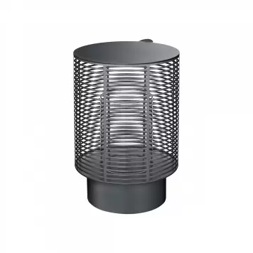 Blomus - Udendørs Lanterne Olea, Gunmetal Ø:26*37,5 Blomus - Udendørs Lanterne Olea, Gunmetal Ø:26*37,5