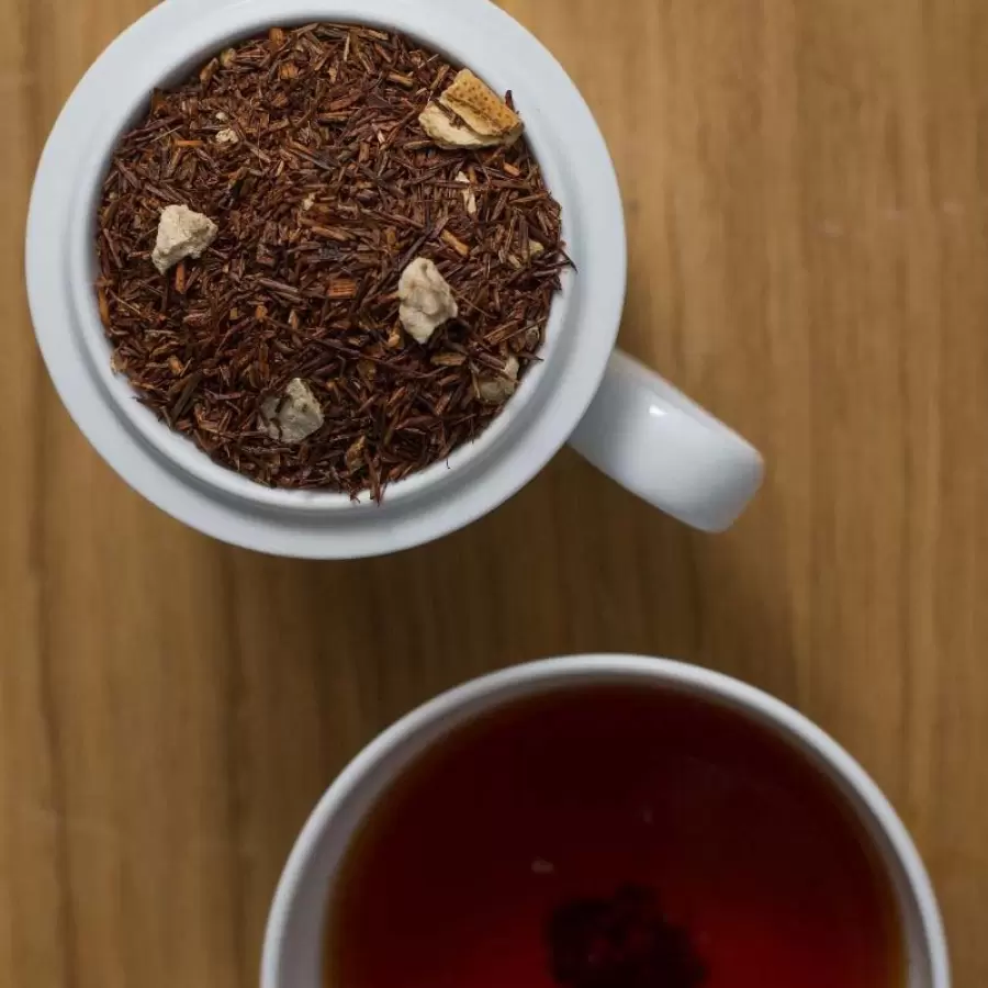 Carstensens Tehandel - Rooibos Lemon og Ingefær 100 g.