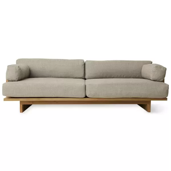 HK living - Outdoor Sofa Teak, Natur - Hent selv