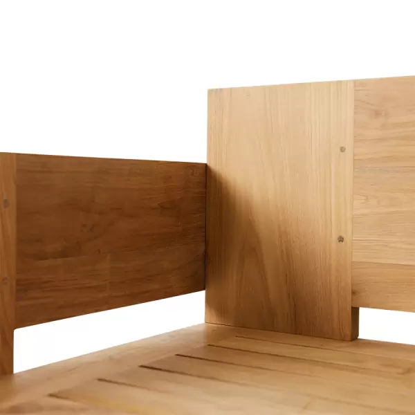 HK living - Outdoor Sofa Teak, Natur - Hent selv