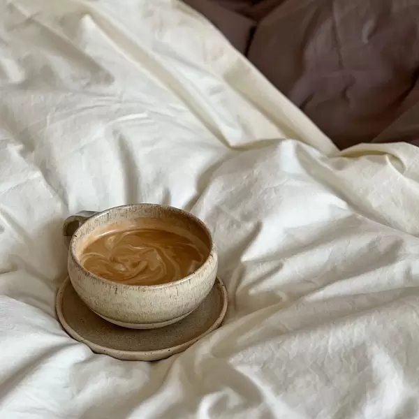 Vangs Keramiske Værksted - Hånddrejet  kop med hank