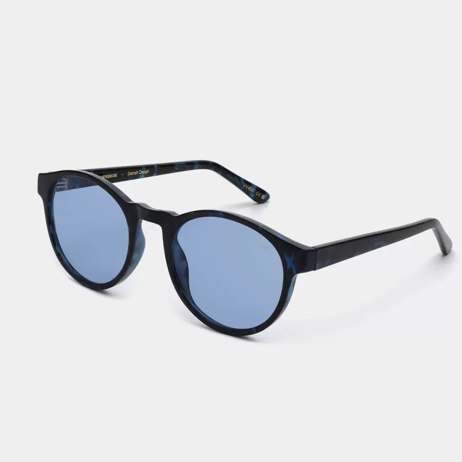 A.Kjærbede - Solbrille Marvin, Demi Blue