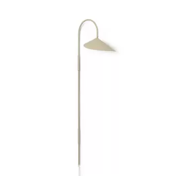 Ferm Living - Væglampe Arum Swivel Høj, Cashmere