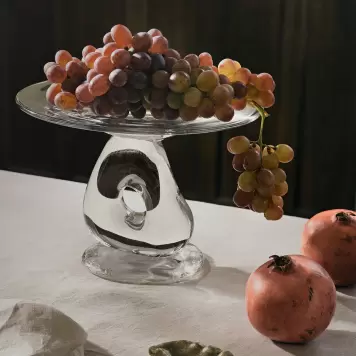 Ferm Living - Opsats Damo Glas, Klar Ø:30 Ferm Living - Opsats Damo Glas, Klar Ø:30
