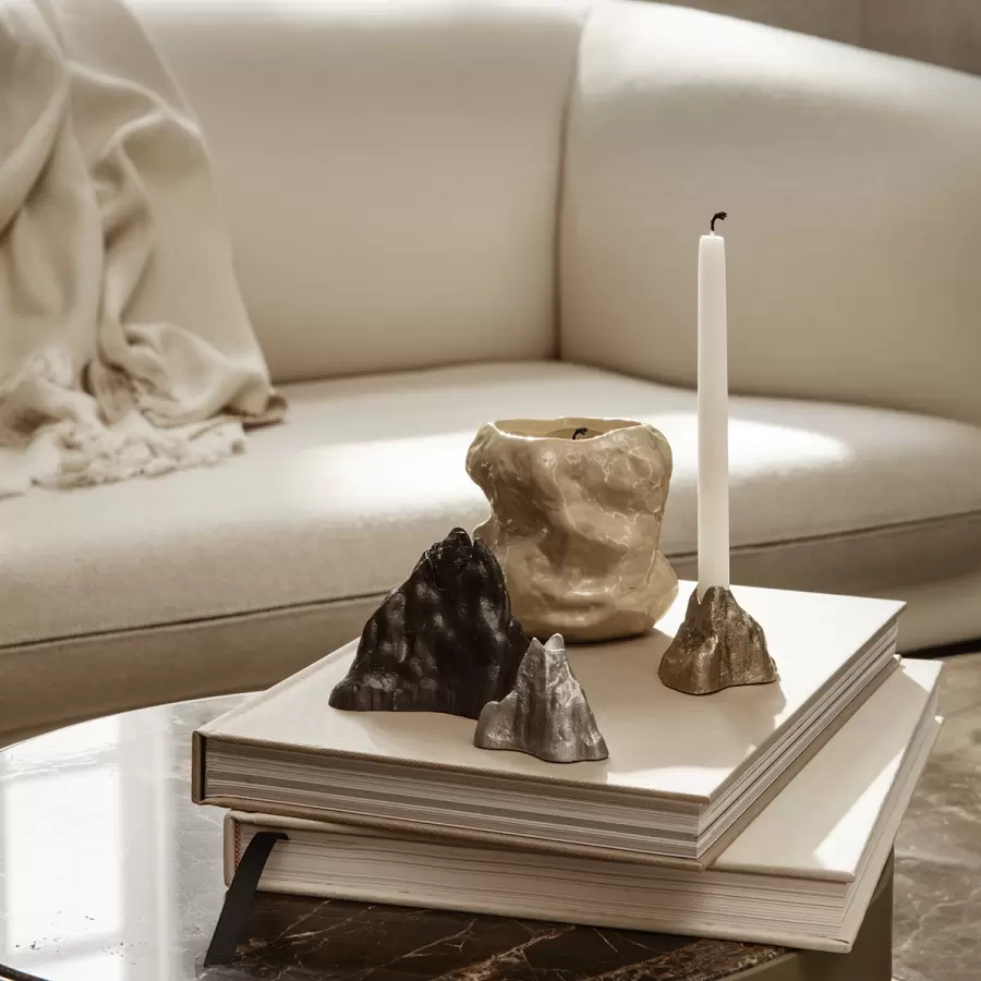 ferm LIVING - Duftlys Tuck Cashmere Kamille