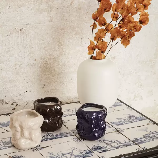 ferm LIVING - Duftlys Tuck Cashmere Kamille