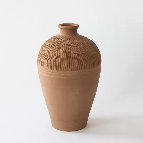 TELL ME MORE - Rustic Terracotta Urn, Large