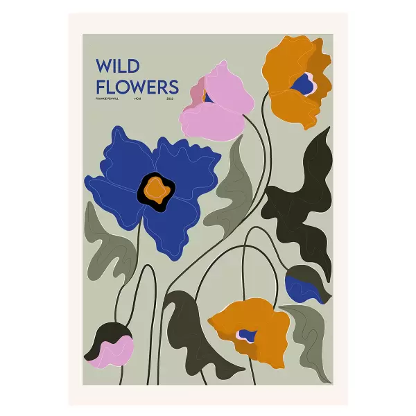The Poster Club - Wild Flowers, Frankie Penwill 50x70