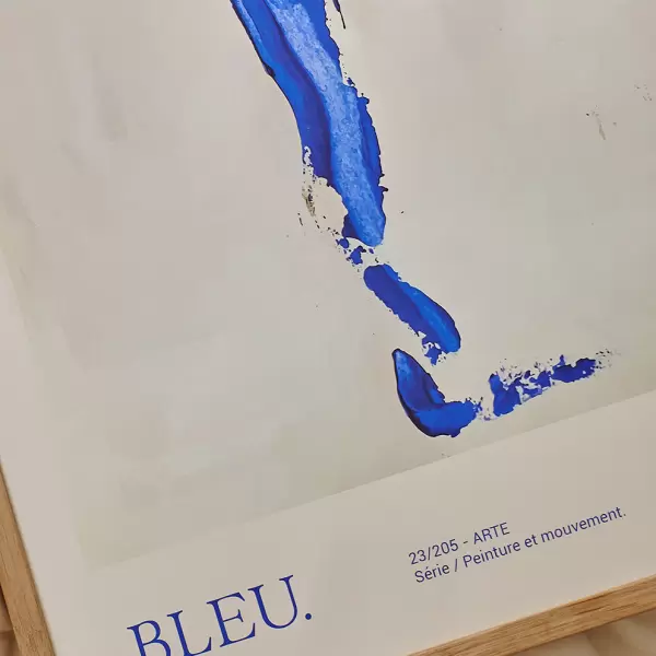 The Poster Club - Bleu, Lucrecia Rey Caro 70x100