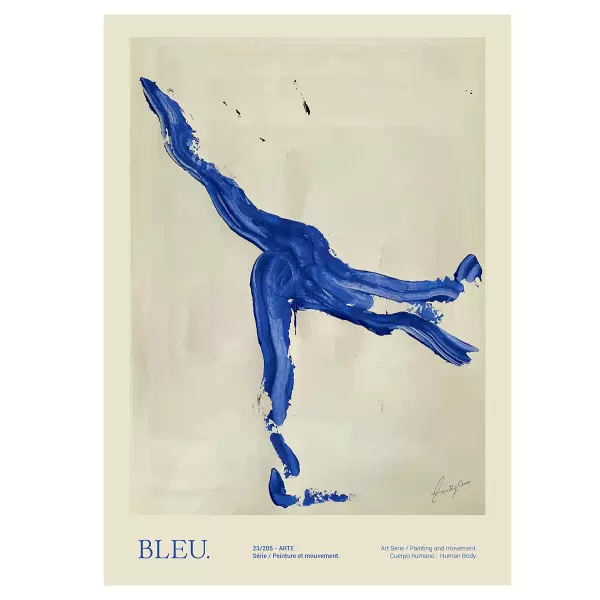 The Poster Club - Bleu, Lucrecia Rey Caro 70x100