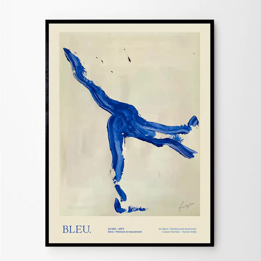 The Poster Club - Bleu, Lucrecia Rey Caro 70x100