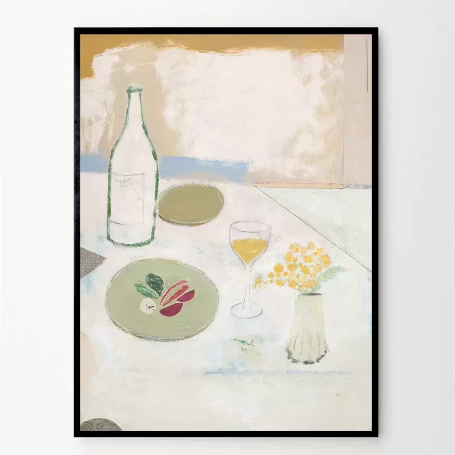 The Poster Club - Fleurs Jaunes, Max Ososki 50x70
