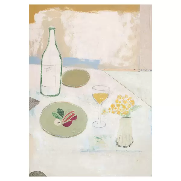 The Poster Club - Fleurs Jaunes, Max Ososki 50x70