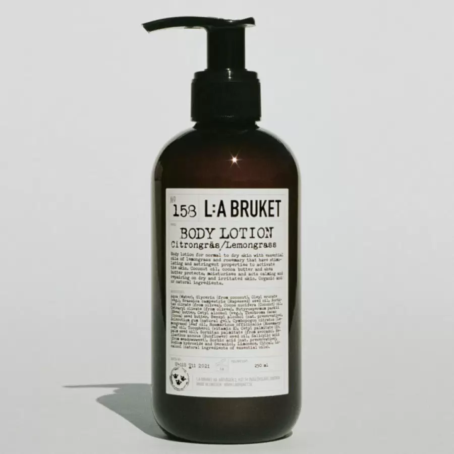 L:A Bruket - Bodylotion No. 158 Citrongræs