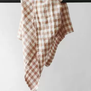 TELL ME MORE - Gingham Ternet Viskestykke, Hør TELL ME MORE - Gingham Ternet Viskestykke, Hør