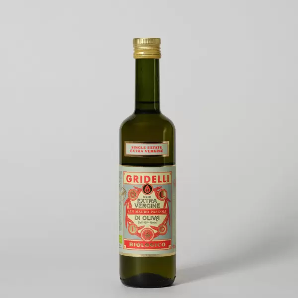 Gridelli - Øko. Ekstra Jomfruolivenolie, San Mauro Pascoli 500 ml.