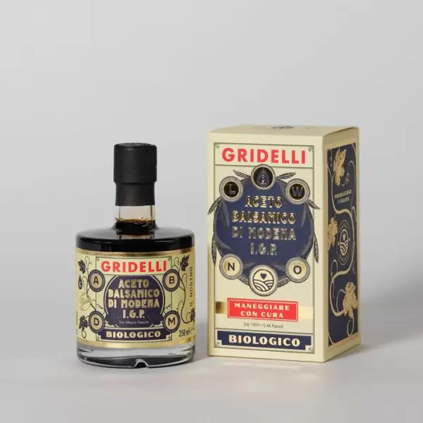 Gridelli - Aceto Balsamico Di Modena, Nero 250 ml.