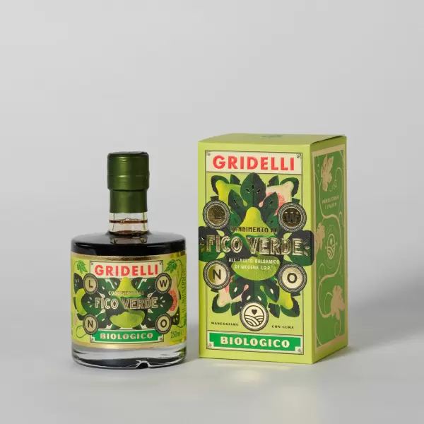 Gridelli - Aceto Balsamico Di Modena, Al Fico Verde 250 ml.