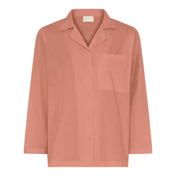 Frau - Seattle Skjorte, Cameo Brown