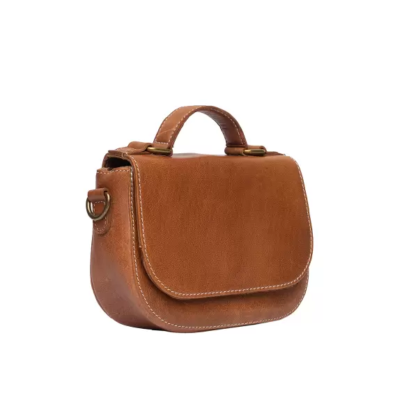 REDESIGNED - Elidi Small Crossbody, Walnut