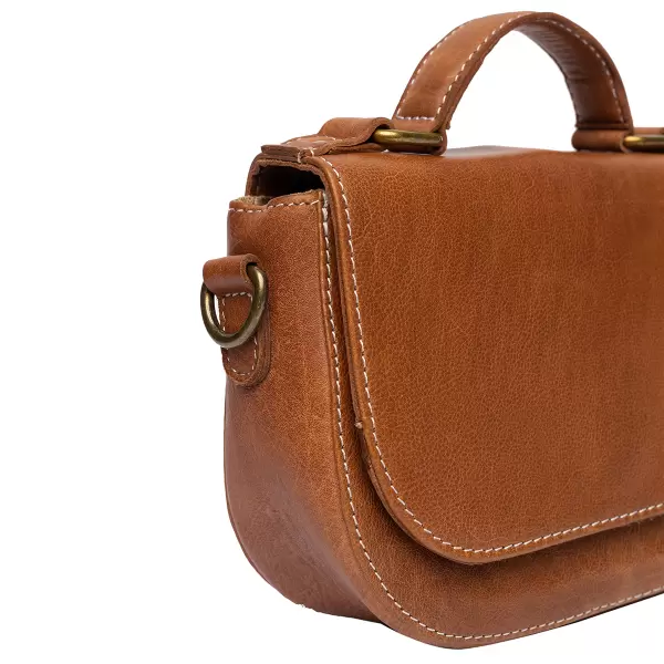REDESIGNED - Elidi Small Crossbody, Walnut