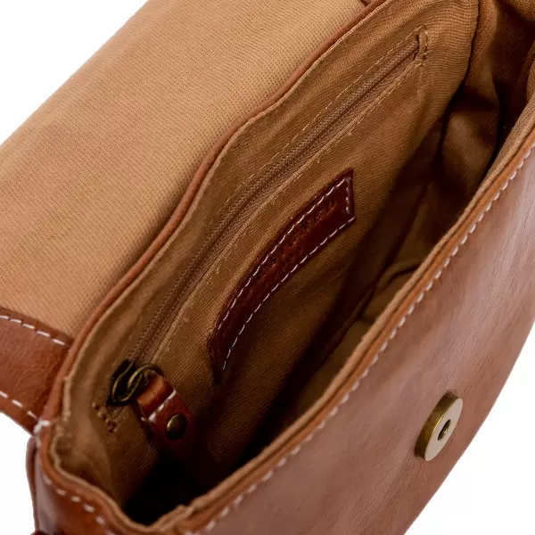 REDESIGNED - Elidi Small Crossbody, Walnut