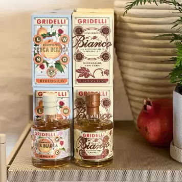 Gridelli - Aceto Balsamico Di Modena, Bianco 250 ml. Gridelli - Aceto Balsamico Di Modena, Bianco 250 ml.
