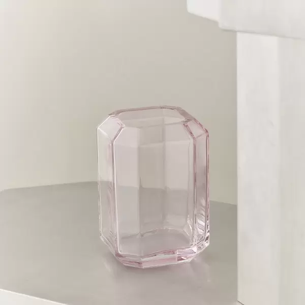 Louise Roe - Glas Jewel Vase, Rose - udstillingsmodel uden originalæske og med små brugsspor