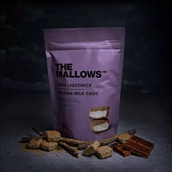 THE MALLOWS - Øko Skumfiduser, Dark Liquorice