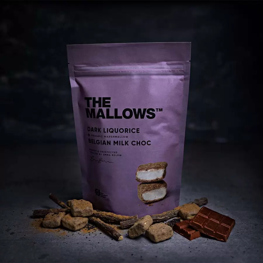 THE MALLOWS - Øko Skumfiduser, Dark Liquorice