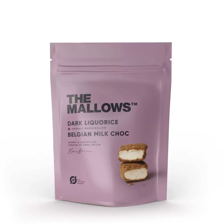 THE MALLOWS - Øko Skumfiduser, Dark Liquorice