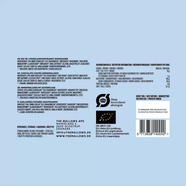 THE MALLOWS - Skumfiduser, Flaked Salt