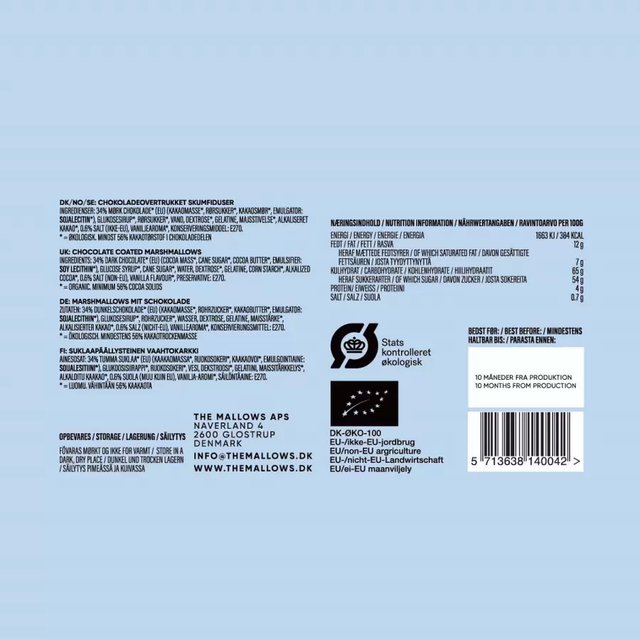 THE MALLOWS - Skumfiduser, Flaked Salt